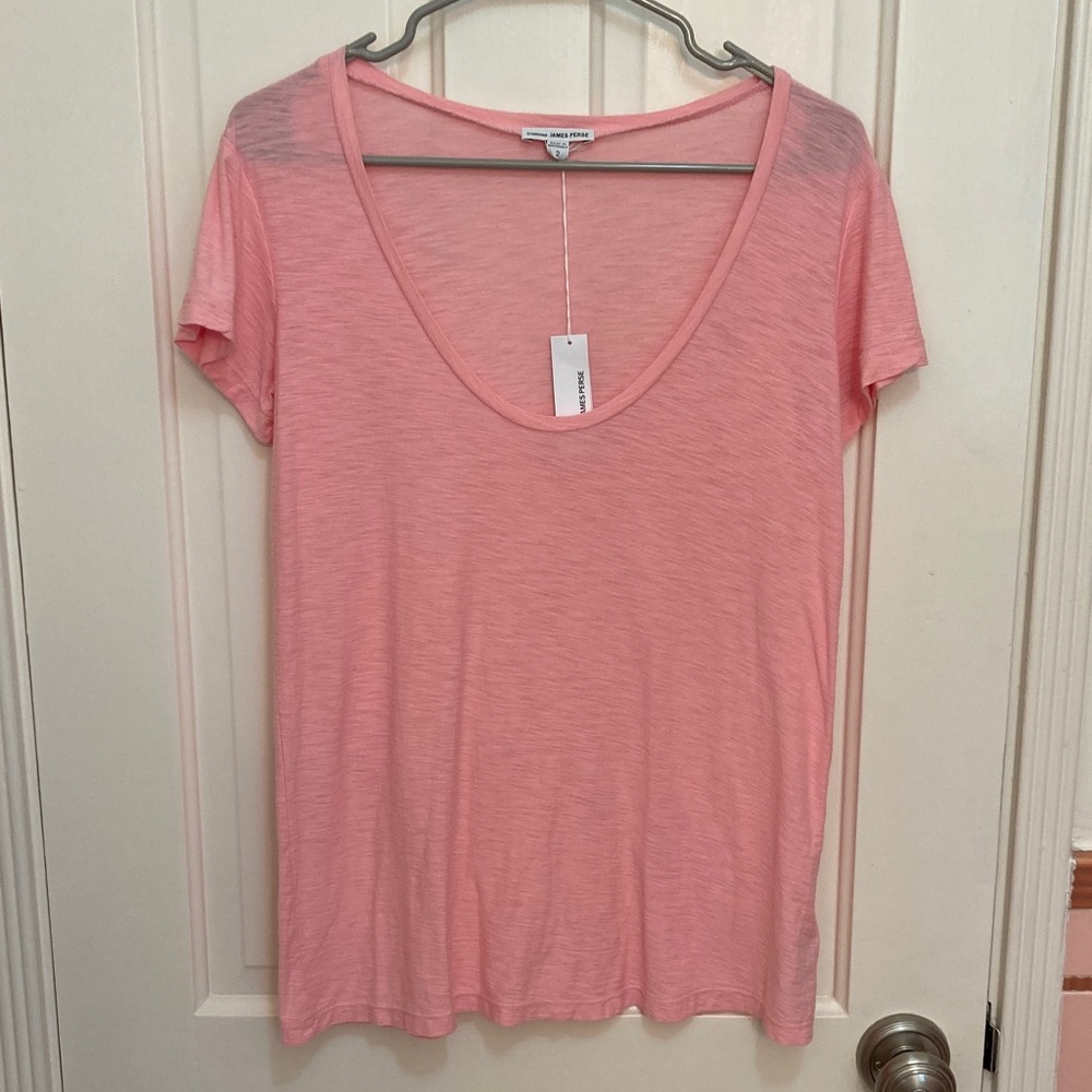 James Perse scoop neck shirt
